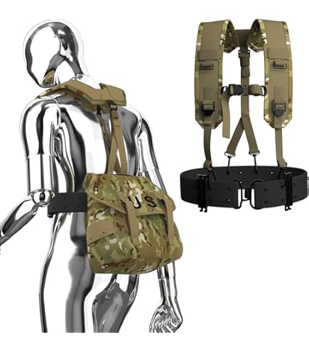 Amazon.com: M1961 Field Butt Pack Vintage US Havrsack Replica WW2